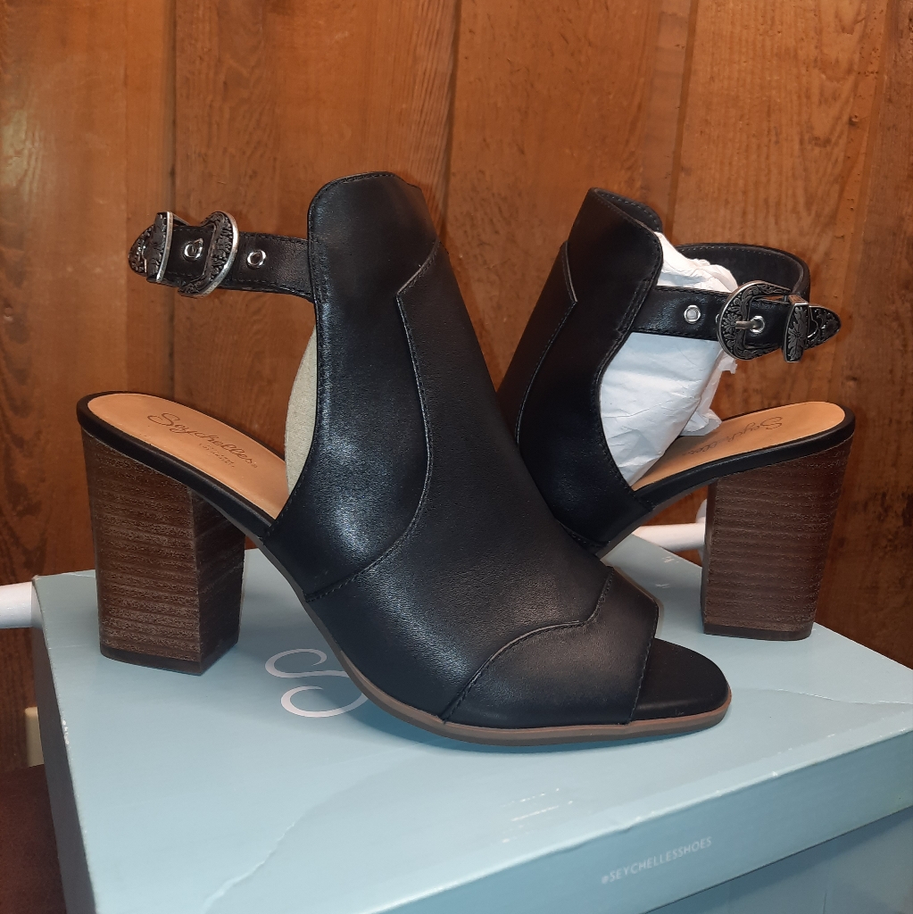 Seychelle's Western Wedge Heels Anthropologie Nwt